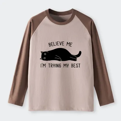 Tokyo-Tiger When Life Is Hard Nap First Long Sleeve T-shirt