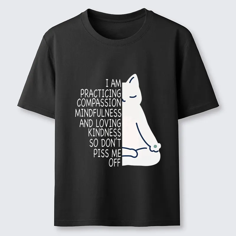 Tokyo-Tiger Calm Black Cat With Anger Issues Classic T-Shirt
