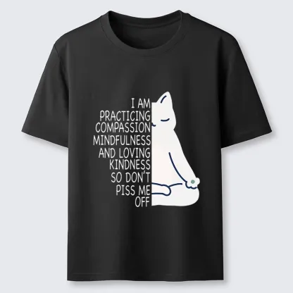Tokyo-Tiger Calm Black Cat With Anger Issues Classic T-Shirt