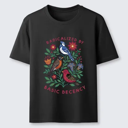 Tokyo-Tiger Birds Love Basic Decency Classic T-Shirt