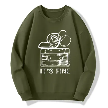 Tokyo-Tiger Cassette Fine Meme Classic Sweatshirt