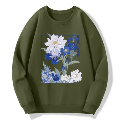 Tokyo-Tiger Blossoms Of The Firmament Classic Sweatshirt