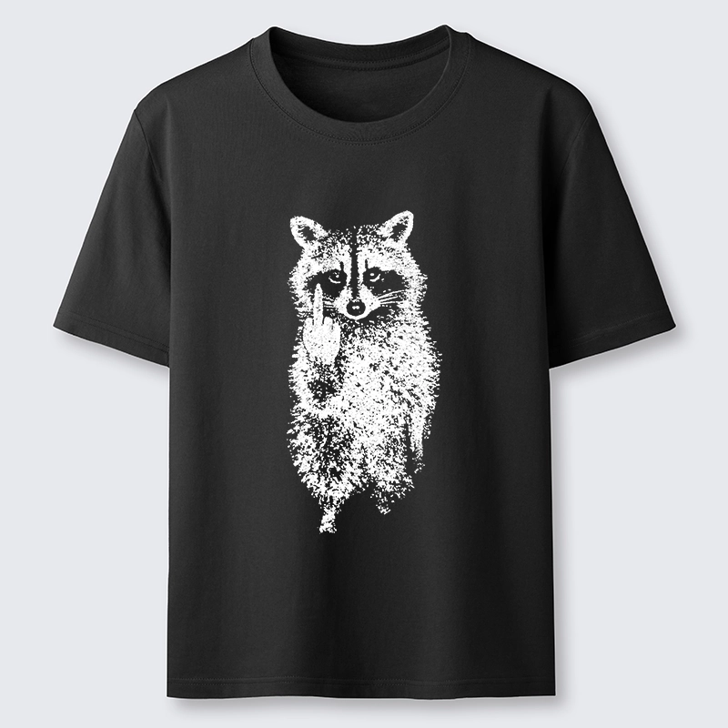 Tokyo-Tiger Raccoon Giving The Middle Finger Classic T-Shirt