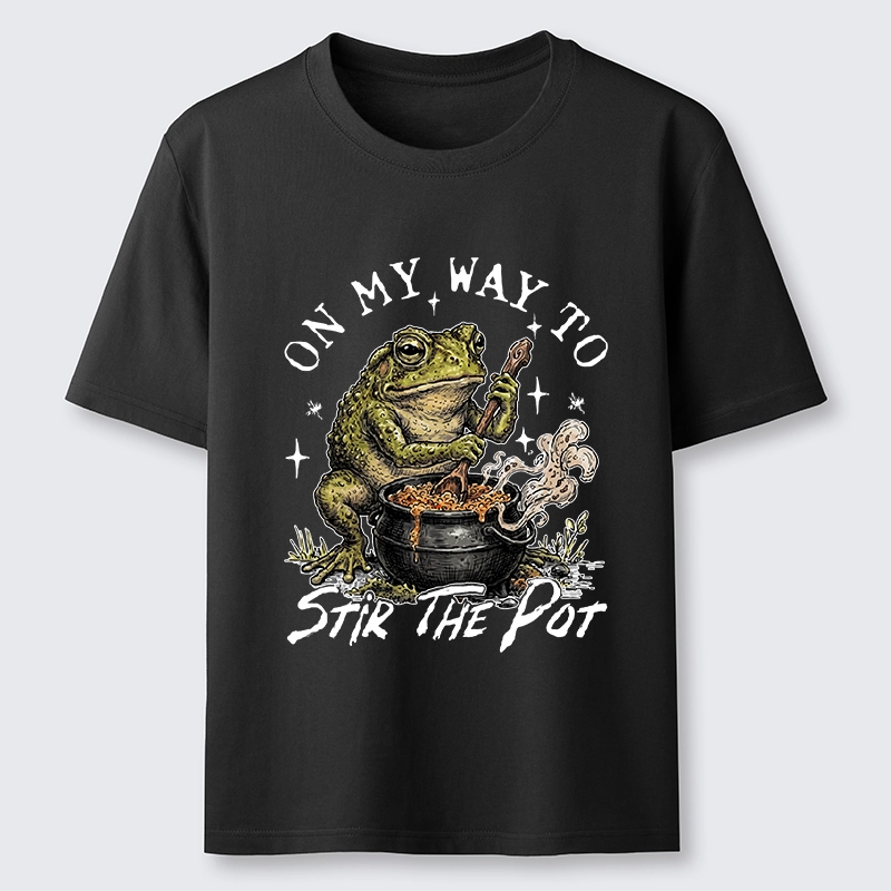 Tokyo-Tiger Frog On My Way To Stir The Pot Classic T-Shirt