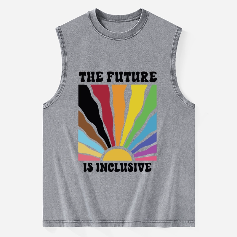 Tokyo-Tiger Pride Future Is Inclusive Washed Tank