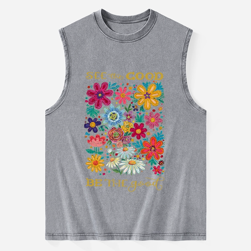 Tokyo-Tiger Flower：See The Good Be The Good Washed Tank