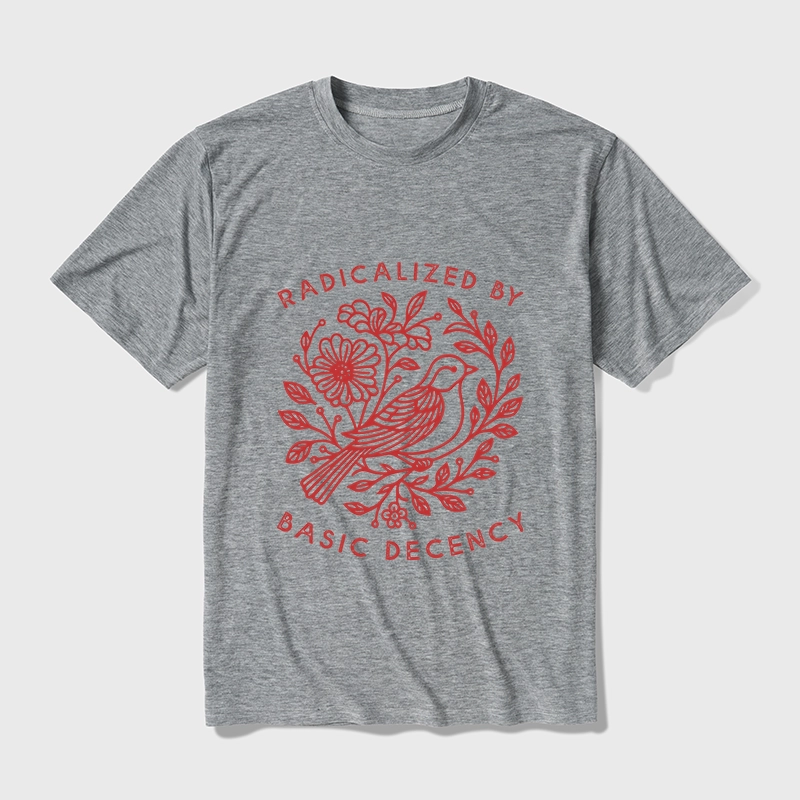 Tokyo-Tiger Pigeon That Was Moved Cotton Blend T-Shirt