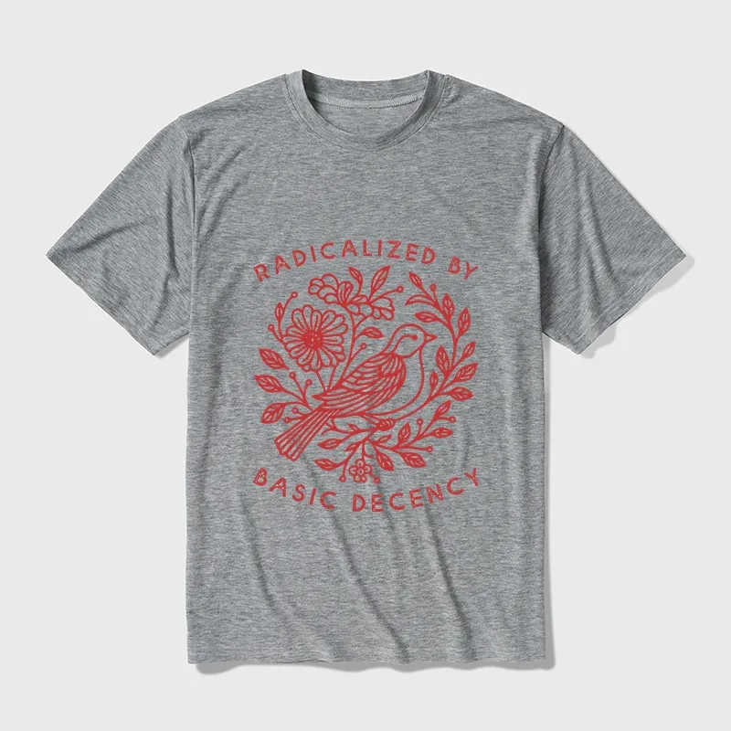 Tokyo-Tiger Pigeon That Was Moved Cotton Blend T-Shirt