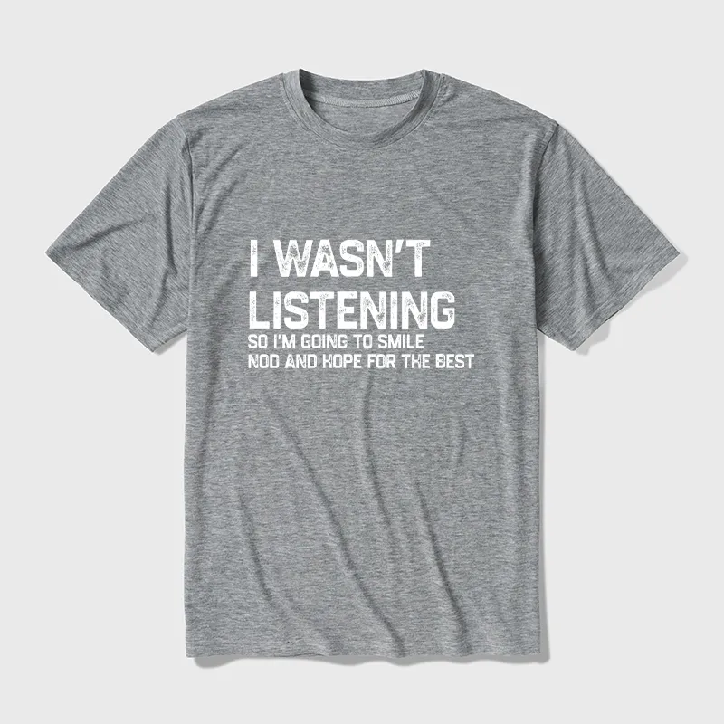 Tokyo-Tiger Indifferent To Everything Cotton Blend T-Shirt