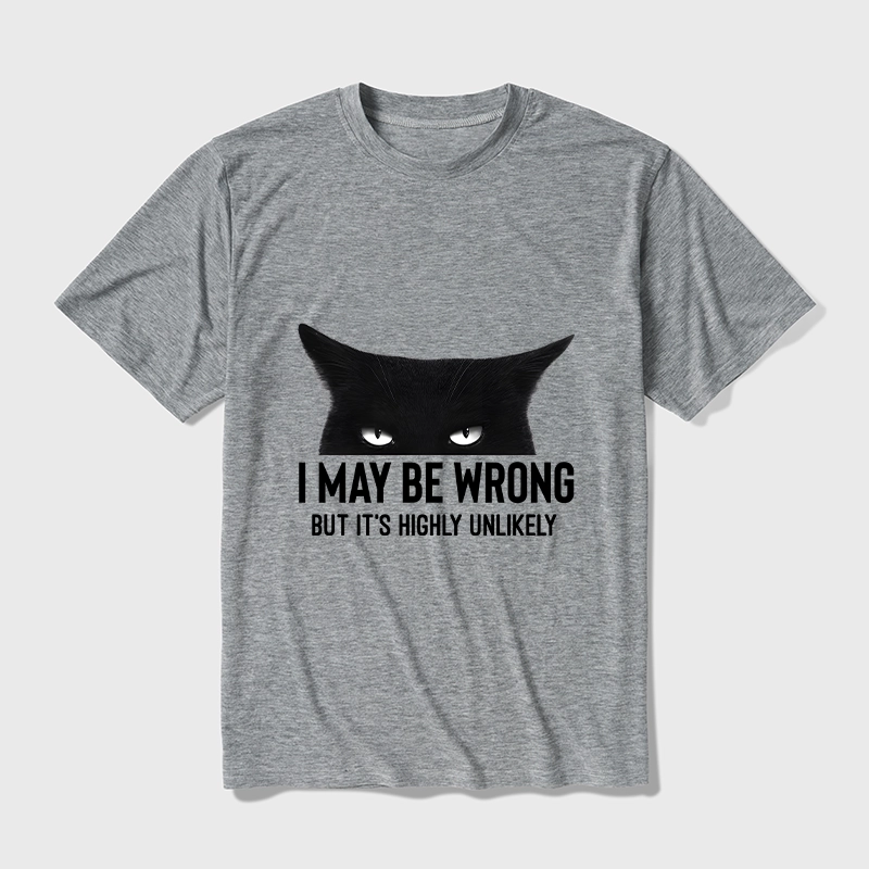 Tokyo-Tiger Cat Can Do No Wrong Cotton Blend T-Shirt