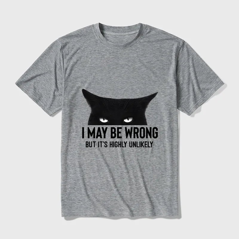 Tokyo-Tiger Cat Can Do No Wrong Cotton Blend T-Shirt