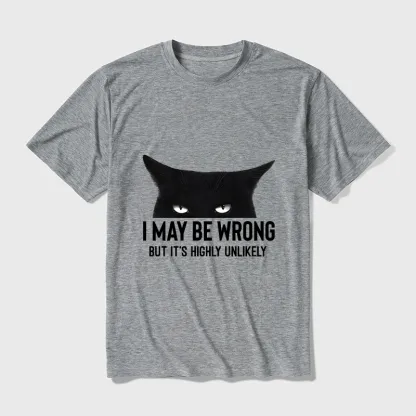 Tokyo-Tiger Cat Can Do No Wrong Cotton Blend T-Shirt