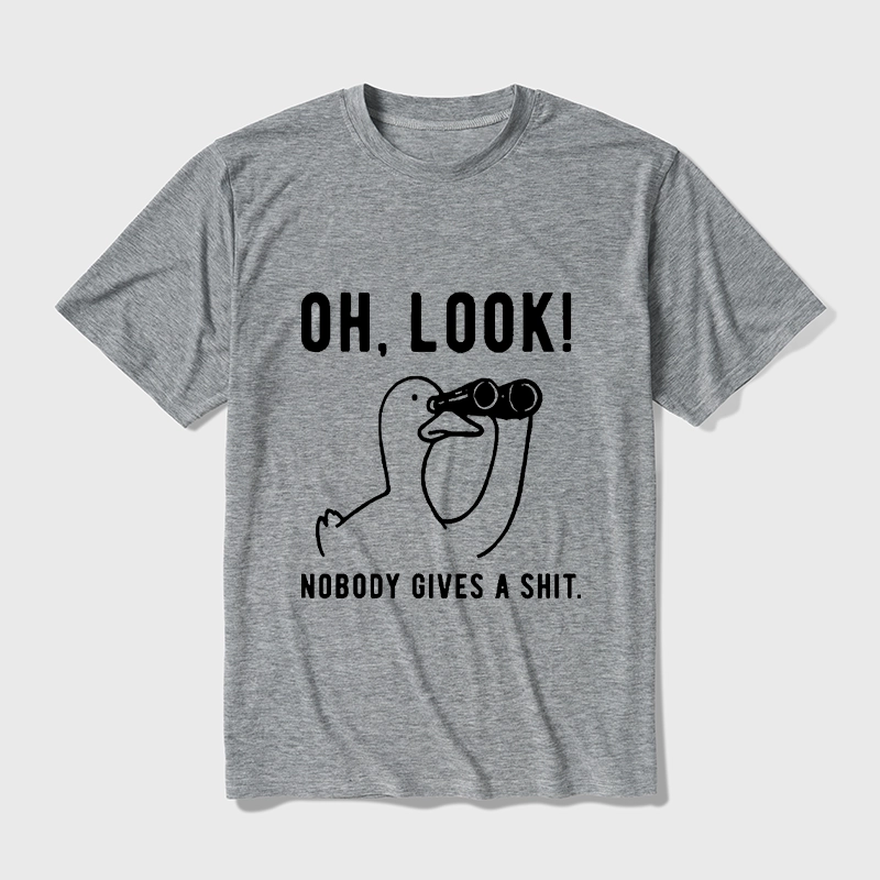 Tokyo-Tiger No One Cares About The Duck Cotton Blend T-Shirt