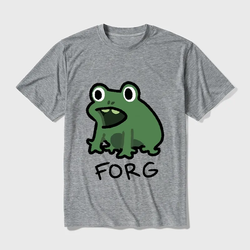 Tokyo-Tiger Funny Forg Japan Cotton Blend T-Shirt