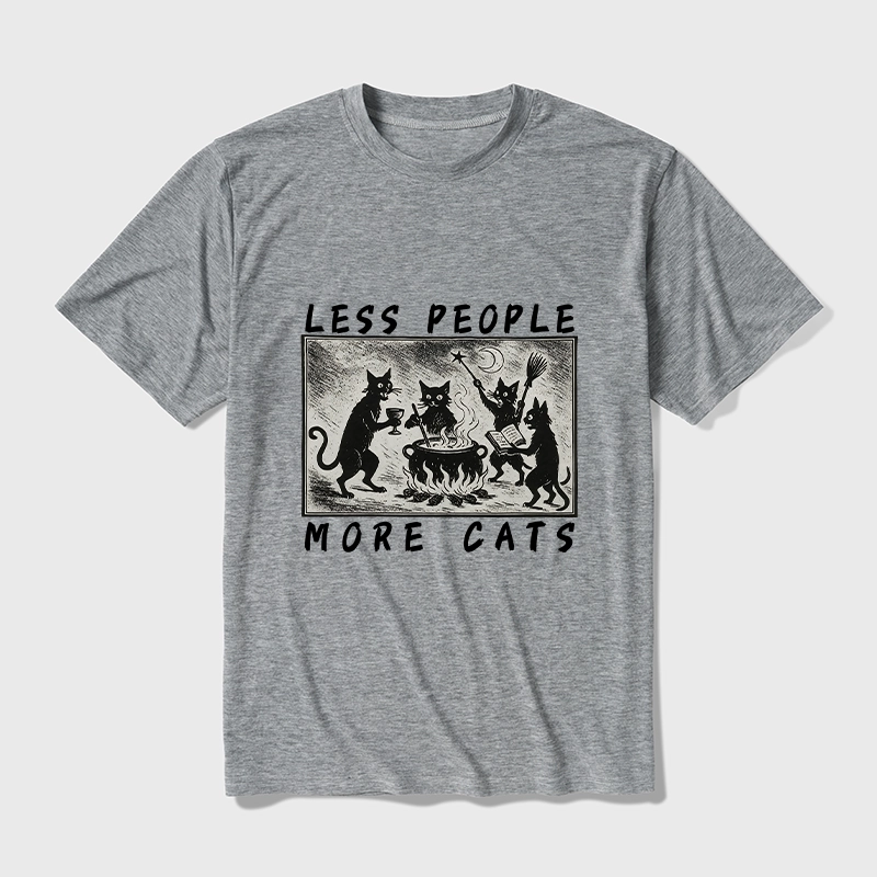 Tokyo-Tiger Cat Sacrifice Ceremony Cotton Blend T-Shirt