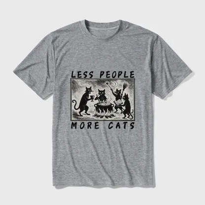 Tokyo-Tiger Cat Sacrifice Ceremony Cotton Blend T-Shirt