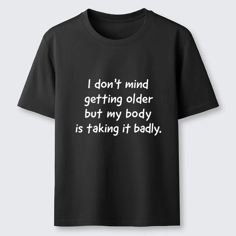 Tokyo-Tiger Getting Older Funny Meme Quote Classic T-Shirt