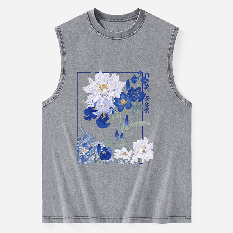Tokyo-Tiger Blossoms Of The Firmament Washed Tank