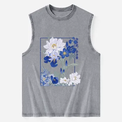 Tokyo-Tiger Blossoms Of The Firmament Washed Tank