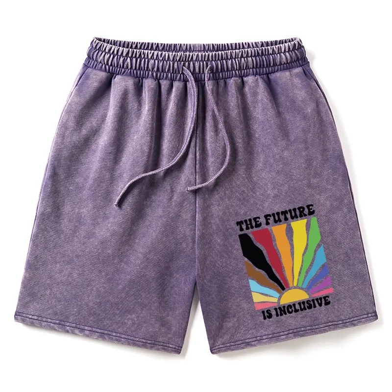 Tokyo-Tiger Pride Future Is Inclusive Washed Shorts