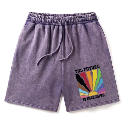 Tokyo-Tiger Pride Future Is Inclusive Washed Shorts