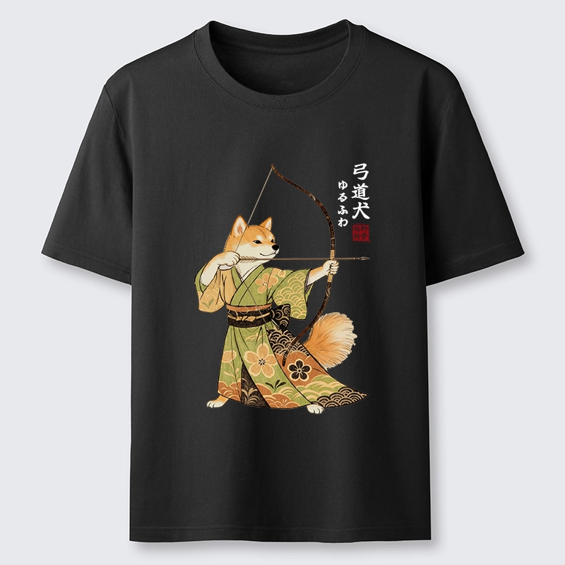 Tokyo-Tiger Japanese Style Shiba Archer Art Classic T-Shirt