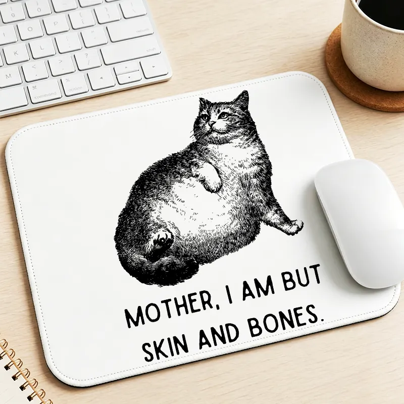 Tokyo-Tiger Skin & Bones Cat Mouse Pad Sale