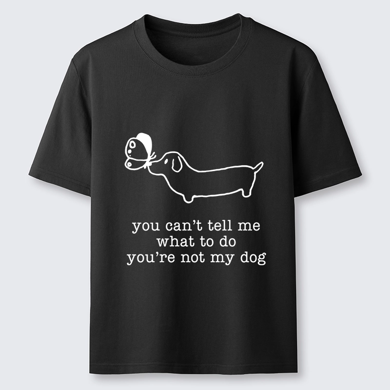 Tokyo-Tiger Rebel Wiener Dog Attitude Classic T-Shirt
