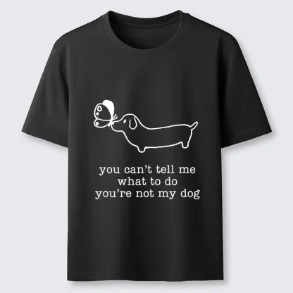 Tokyo-Tiger Rebel Wiener Dog Attitude Classic T-Shirt