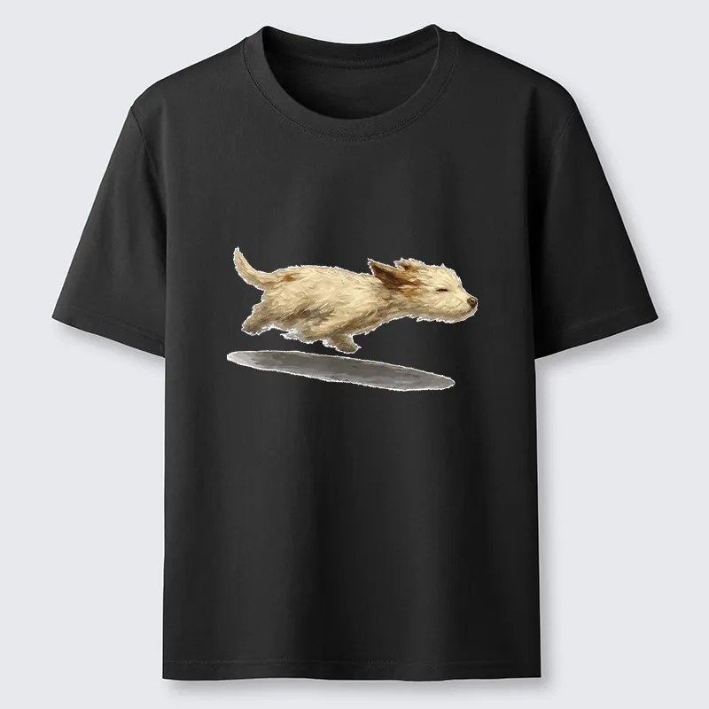 Tokyo-Tiger Happy Puppy Running Free Classic T-Shirt