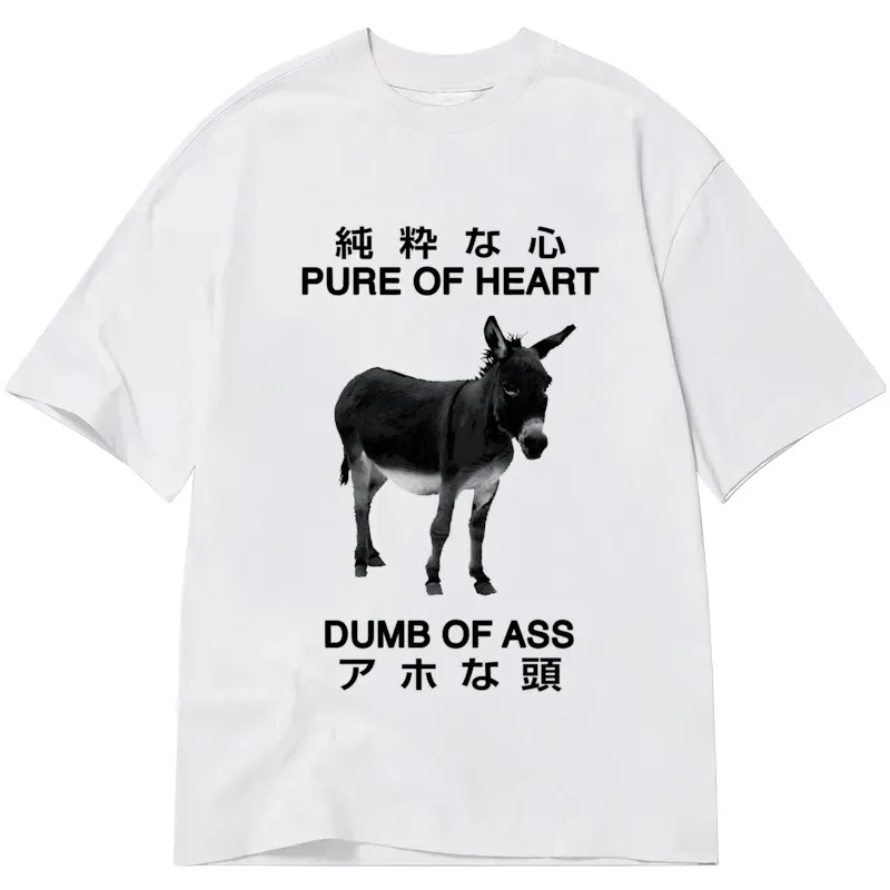 Tokyo-Tiger Pure Of Heart Dumb Of Ass Classic T-Shirt Sale