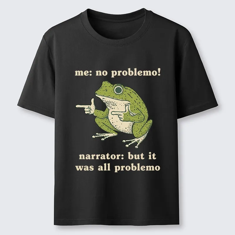 Tokyo-Tiger Funny Frog No Problemo Vs All Problemo Classic T-Shirt Sale