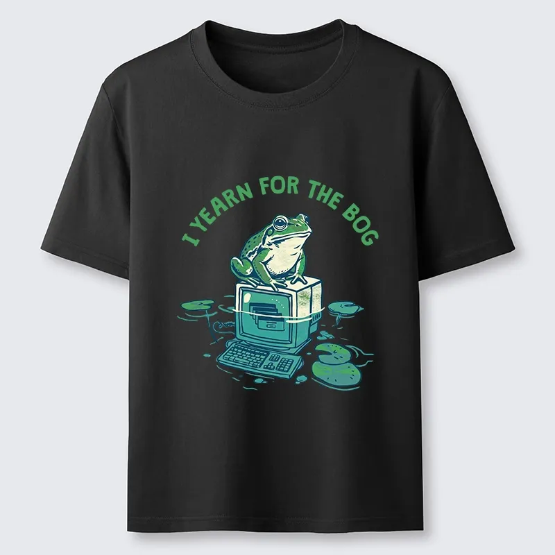 Tokyo-Tiger Office Frog Wants To Go Back To The Bog Classic T-Shirt