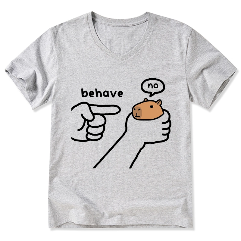 Tokyo-Tiger Dishonest Capybara V-Neck Classic T-Shirt