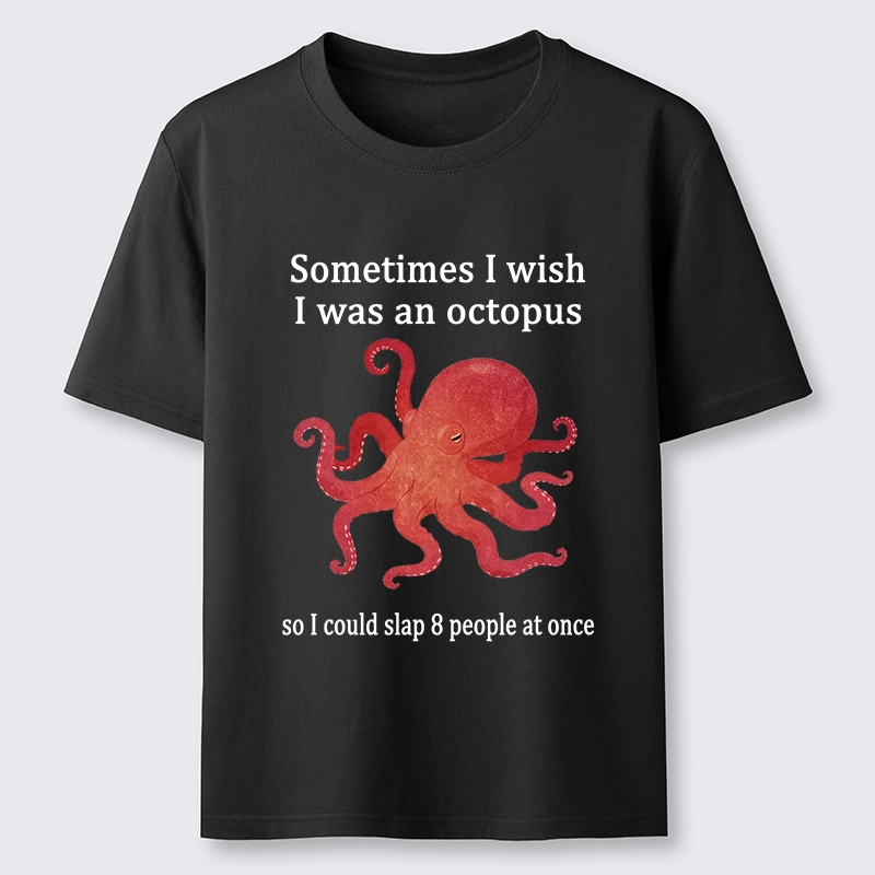 Tokyo-Tiger Octopus Dreaming Of Slapping Eight People Classic T-Shirt