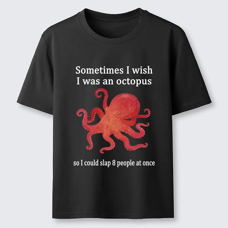 Tokyo-Tiger Octopus Dreaming Of Slapping Eight People Classic T-Shirt