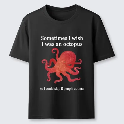 Tokyo-Tiger Octopus Dreaming Of Slapping Eight People Classic T-Shirt