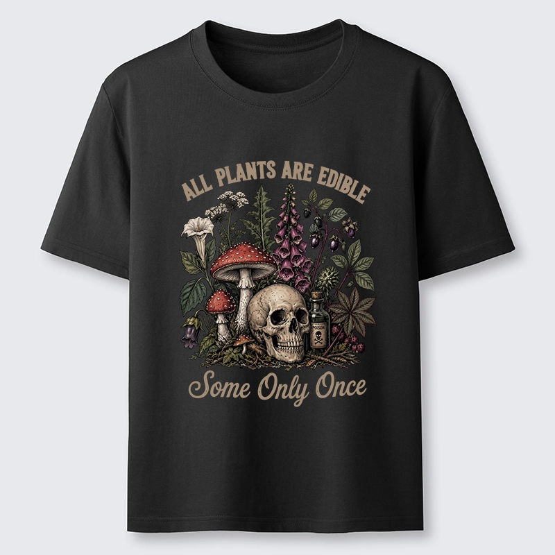 Tokyo-Tiger Poisonous Plants And Skull Dark Humor Classic T-Shirt