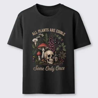Tokyo-Tiger Poisonous Plants And Skull Dark Humor Classic T-Shirt