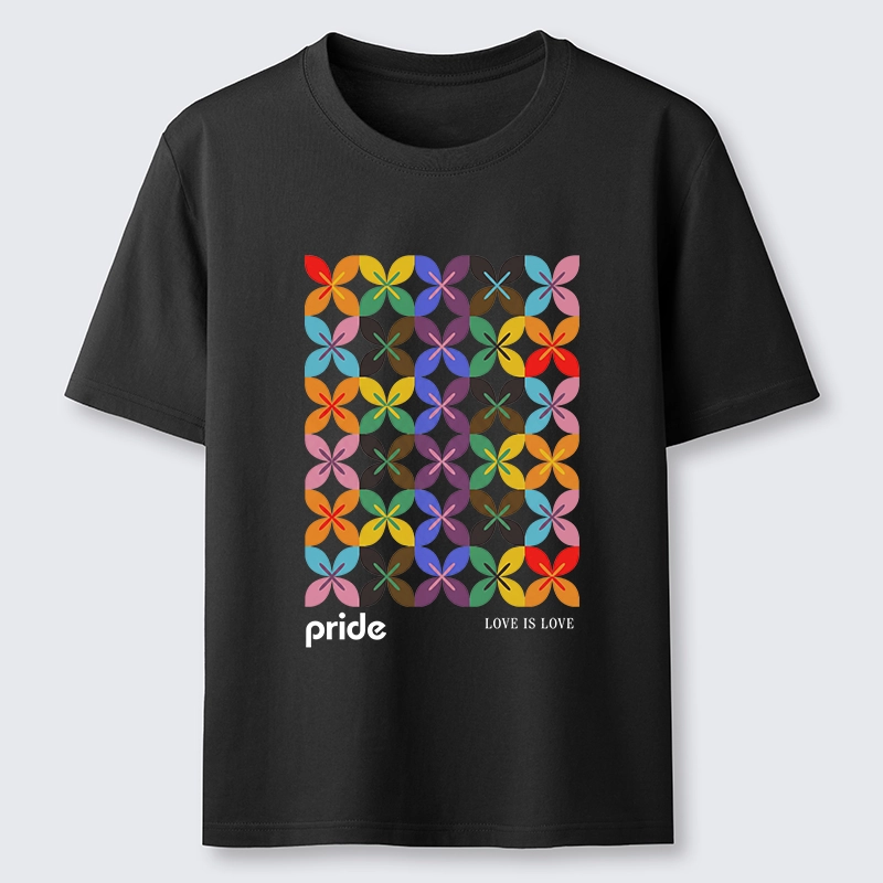 Tokyo-Tiger Pride Geometric Flower Pattern Classic T-Shirt