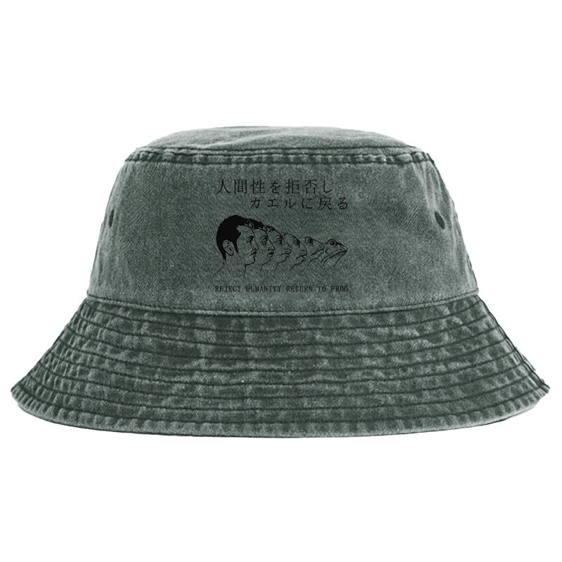 Tokyo-Tiger Return To Frog Washed Bucket Hat