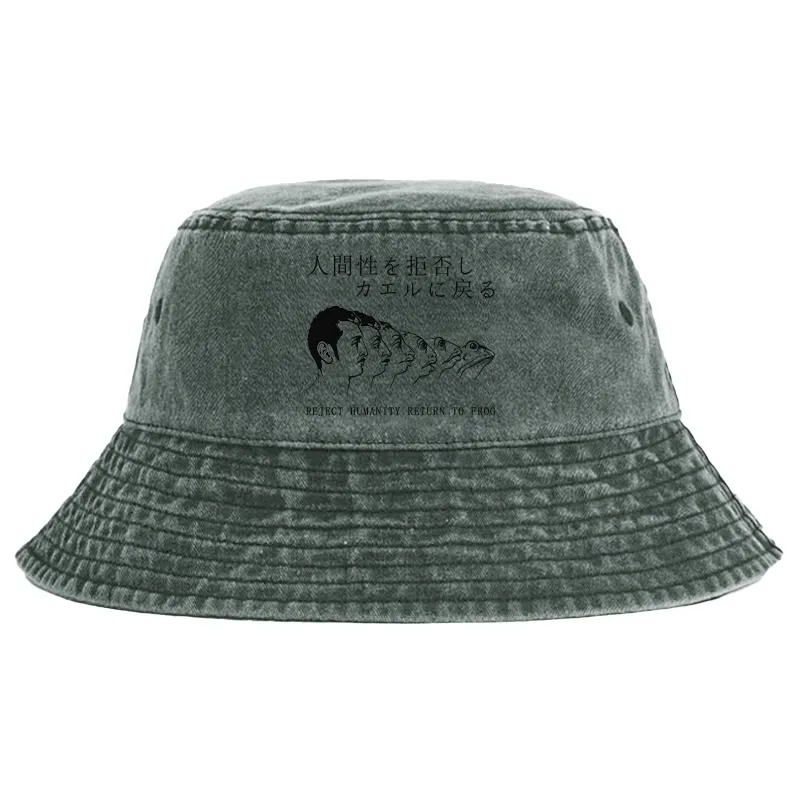 Tokyo-Tiger Return To Frog Washed Bucket Hat