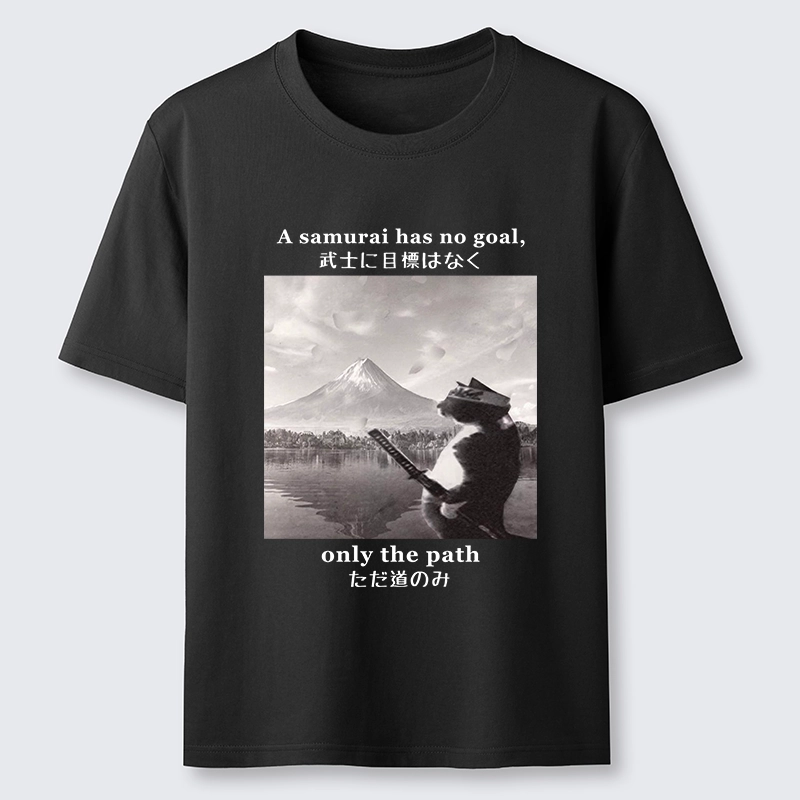 Tokyo-Tiger Samurai Cat At Mount Fuji Classic T-Shirt