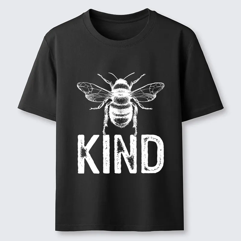 Tokyo-Tiger Minimalist Bee Kind Illustration Classic T-Shirt