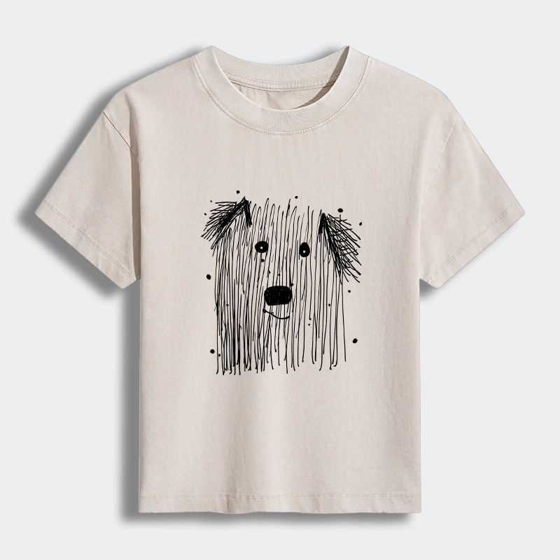 Tokyo-Tiger Fluffy Chaos In Dog Form Women's Washed T-shirt