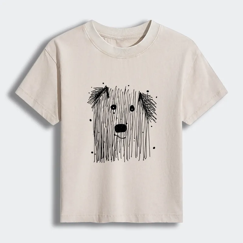 Tokyo-Tiger Fluffy Chaos In Dog Form Women's Washed T-shirt Sale