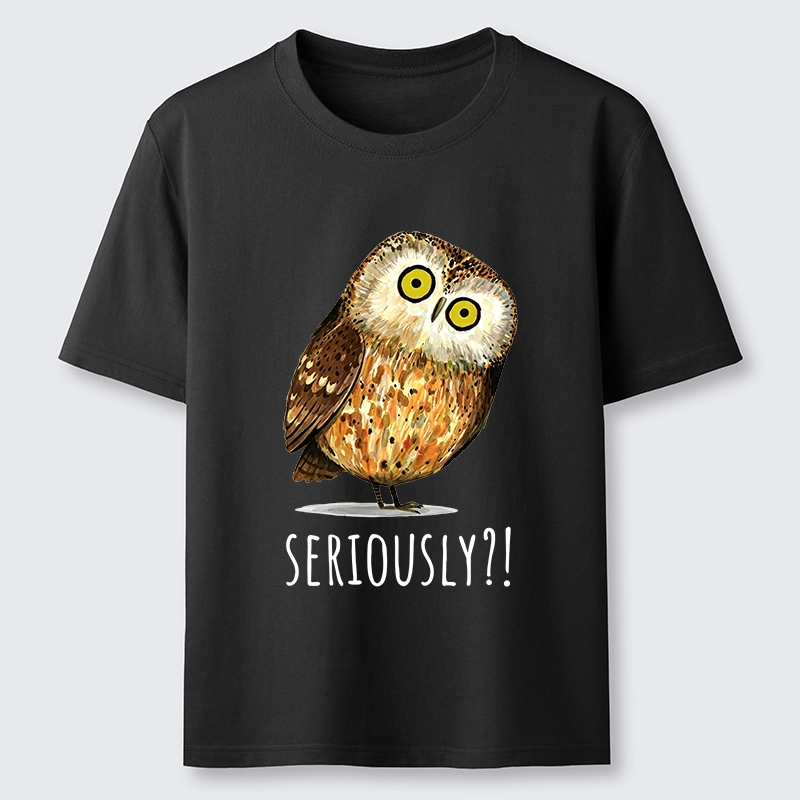 Tokyo-Tiger Seriously Confused Owl Meme Art Classic T-Shirt
