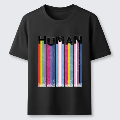 Tokyo-Tiger Rainbow Stripes Human Pride Classic T-Shirt