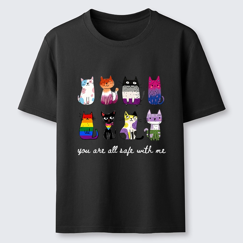 Tokyo-Tiger Cute Cats Guard Every Unique Soul Classic T-Shirt