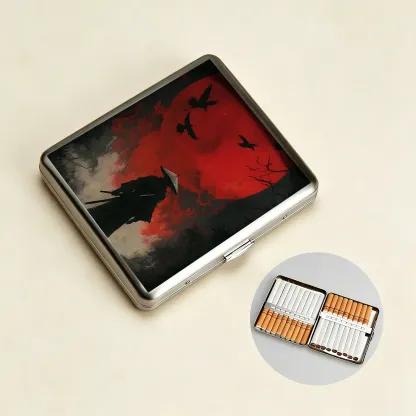 Tokyo-Tiger Blood Night Samurai Cigarette Case